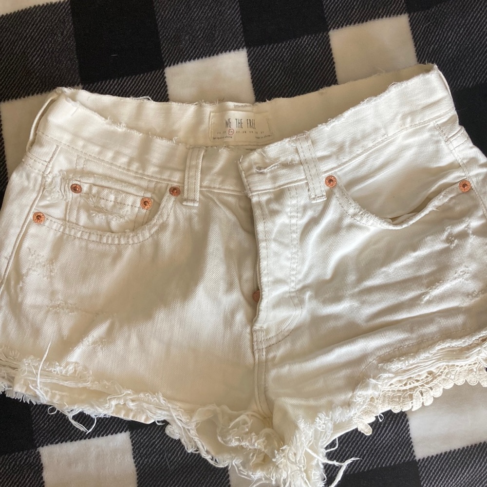 Free people shorts size 26
